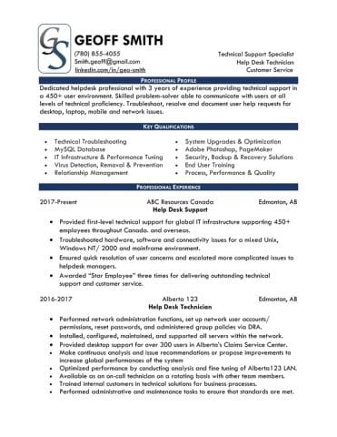 Resume writing help in calgary